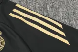 2024-25 RMA Black Half Pull Tracksuit (半拉链)