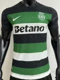 2024-25 Sporting Lisbon Home Player Version Soccer Jersey