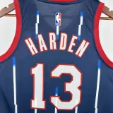 2022-23 Rockets HARDEN #13 Royal blue City Edition Top Quality Hot Pressing NBA Jersey