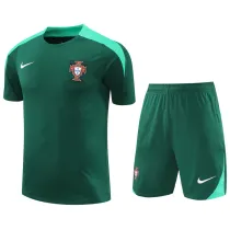 2024-25 Portugal Green Training Short Suit
