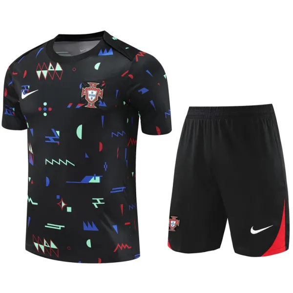 2024-25 Portugal Black Training Short Suit
