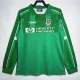 1997-1999 TOT Green GoalKeeper Long Sleeve Retro Soccer Jersey (长袖)