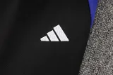 2024-25 Germany Black Jacket Tracksuit (紫边)