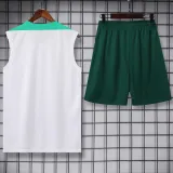 2024-25 Portugal White Tank top and shorts suit