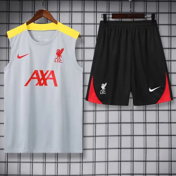 2024-25 LIV Grey Tank top and shorts suit