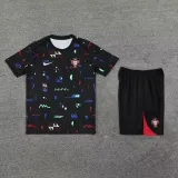 2024-25 Portugal Black Training Short Suit