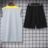 2024-25 LIV Grey Tank top and shorts suit