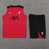 2024-25 LIV Red Tank top and shorts suit
