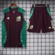 2024-25 Mexico Maroon Tank top and shorts suit