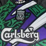 1995-1996 LIV Purple GoalKeeper Long Sleeve Retro Soccer Jersey (长袖)