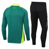 2024-25 Algeria Dark green Half Pull Tracksuit (半拉链)