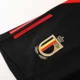 2024-25 Belgium Black Training Short Suit
