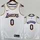 2022-23 Lakers WESTBROOK #0 White Top Quality Hot Pressing NBA Jersey(圆领)
