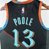 2023-24 Wizards POOLE #13 Black City Edition Top Quality Hot Pressing NBA Jersey