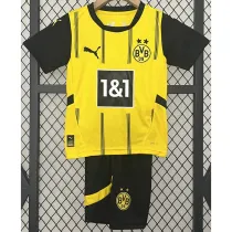 2024-25 Dortmund Home Kids Soccer Jersey