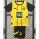 2024-25 Dortmund Home Kids Soccer Jersey