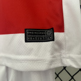 2024-25 Croatia Home Kids Soccer Jersey