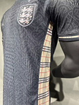 2024-25 England Black Grey Special Edition Player Version Soccer Jersey
