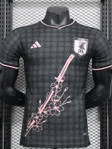 2024-25 Japan Black Special Edition Player Version Soccer Jersey #粉色剑