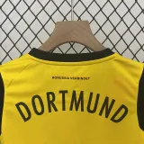 2024-25 Dortmund Home Kids Soccer Jersey
