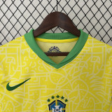 2024-25 Brazil Home Women Soccer Jersey (女)
