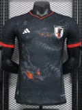 2024-25 Japan Black Special Edition Player Version Soccer Jersey (红袖边)