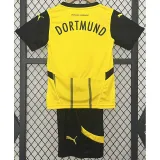 2024-25 Dortmund Home Kids Soccer Jersey