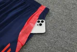 2024-25 Man Utd BlueTank top and shorts suit
