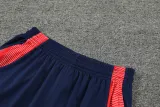 2024-25 Man Utd BlueTank top and shorts suit