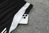 2024-25 Man Utd Black Tank top and shorts suit