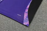 2024-25 Germany Purple Black Tank top and shorts suit
