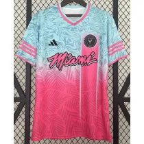 2024-25 Inter Miami Pink Blue Special Edition Fans Soccer Jersey