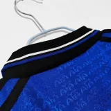 1994 Argentina Away Retro Soccer Jersey (钢印纹)