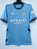 2024-25 Man City Home Player Version Soccer Jersey