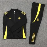 2024-25 RMA Black Jacket Tracksuit