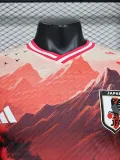 2024-25 Japan Red Special Edition Player Version Soccer Jersey (夕阳红)