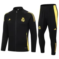 2024-25 RMA Black Jacket Tracksuit