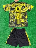 2024-25 Brazil Yellow Special Edition Kids Soccer Jersey (耶稣黄色)