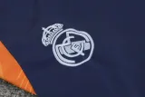 2024-25 RMA Blue Yellow Half Pull Tracksuit (半拉链)
