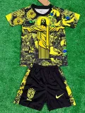 2024-25 Brazil Yellow Special Edition Kids Soccer Jersey (耶稣黄色)