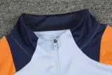 2024-25 RMA Blue Yellow Half Pull Tracksuit (半拉链)