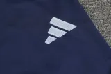 2024-25 RMA Blue Yellow Half Pull Tracksuit (半拉链)