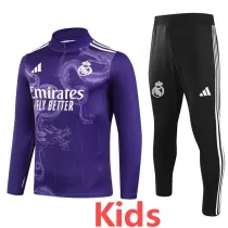 2024-25 RMA Purple Kids Half Pull Special Edition (童装)(半拉链)