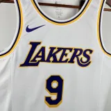 2022-23 Lakers JAMES JR. #9 White Top Quality Hot Pressing NBA Jersey(圆领)
