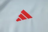 2024-25 Spain Light blue Half Pull Tracksuit (半拉链)