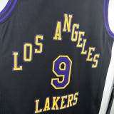 2022-23 LAKERS JAMES JR. #9 Black City Edition Top Quality Hot Pressing NBA Jersey