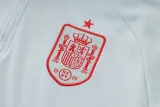 2024-25 Spain Light blue Half Pull Tracksuit (半拉链)