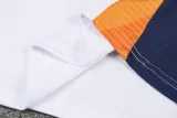 2024-25 RMA White Half Pull Tracksuit (半拉链)