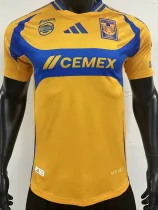 2024-25 Tigres UANL Home Player Version Soccer Jersey