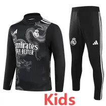 2024-25 RMA Black Kids Half Pull Special Edition (童装)(半拉链)